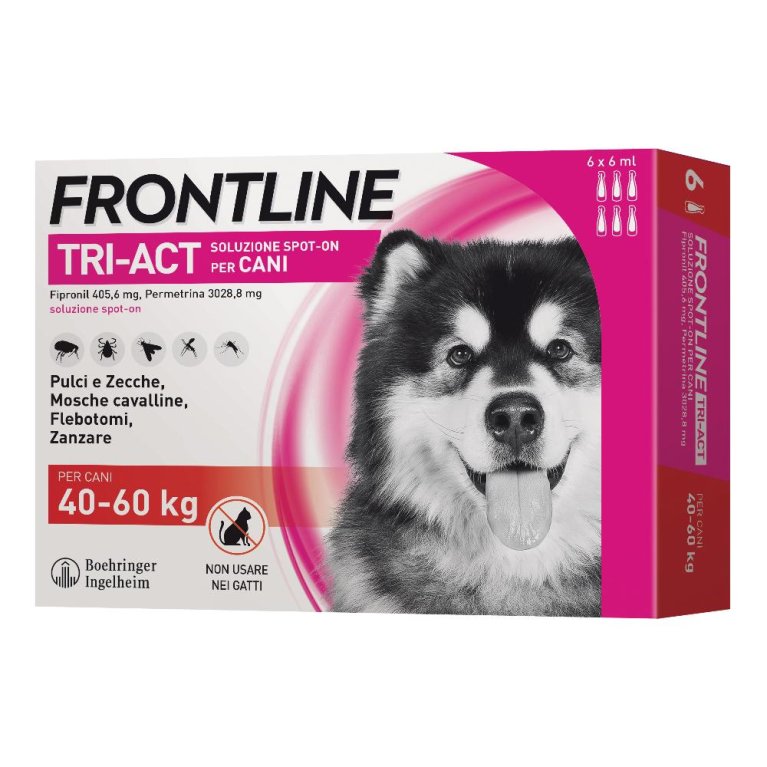 FRONTLINE TRI-ACT*6PIP 40-60KG FRONTLINE TRI-ACT*6PIP 40-60KG