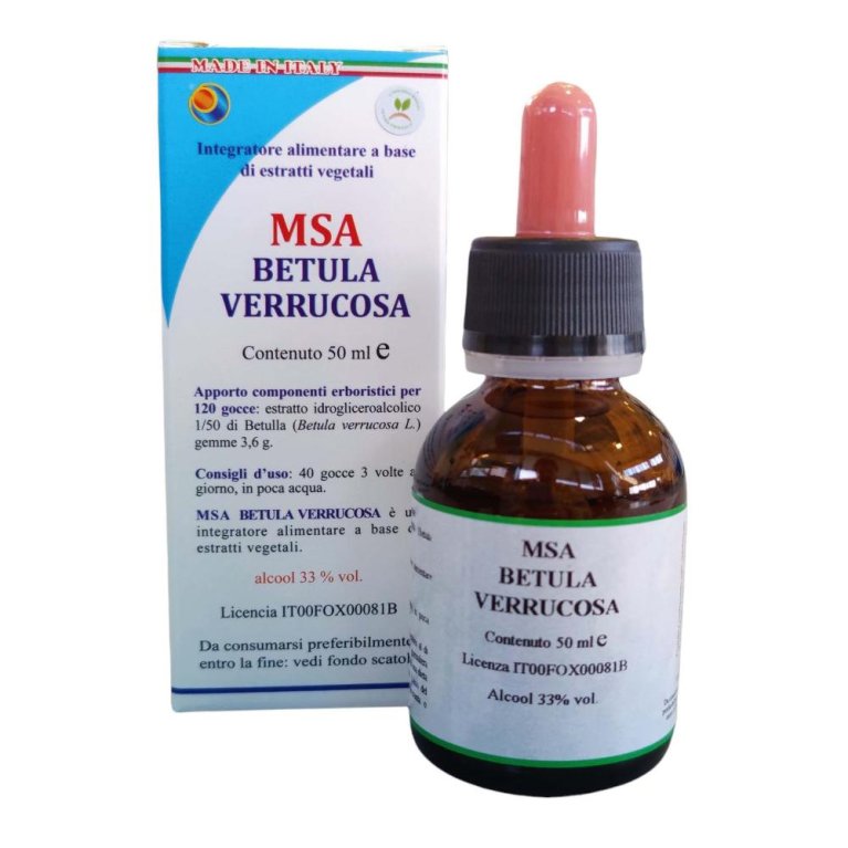 MSA BETULA VERRUCOSA 50ML MSA BETULA VERRUCOSA 50ML