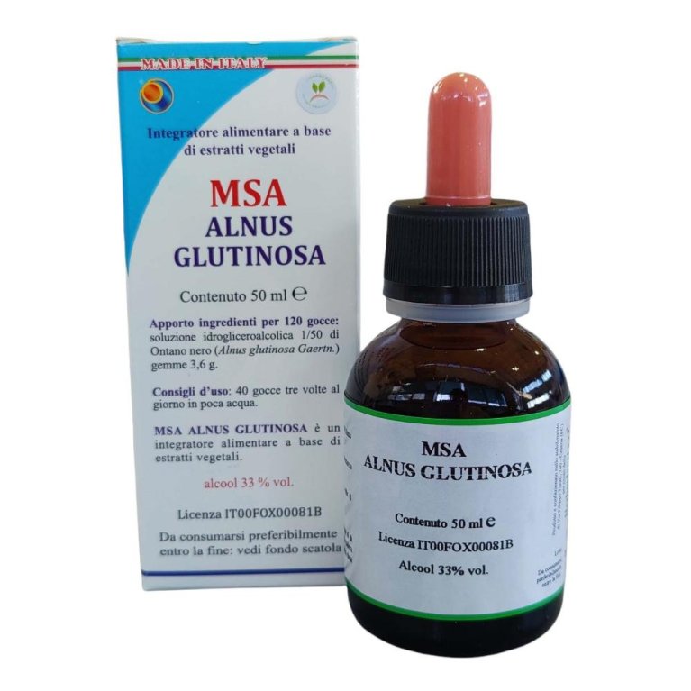 MSA ALNUS GLUTINOSA 50ML MSA ALNUS GLUTINOSA 50ML