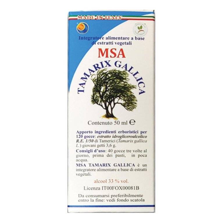 MSA TAMARIX GALLICA 50ML MSA TAMARIX GALLICA 50ML