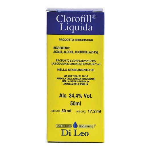 CLOROFILL LIQ 50ML DI LEO * CLOROFILL LIQ 50ML DI LEO *