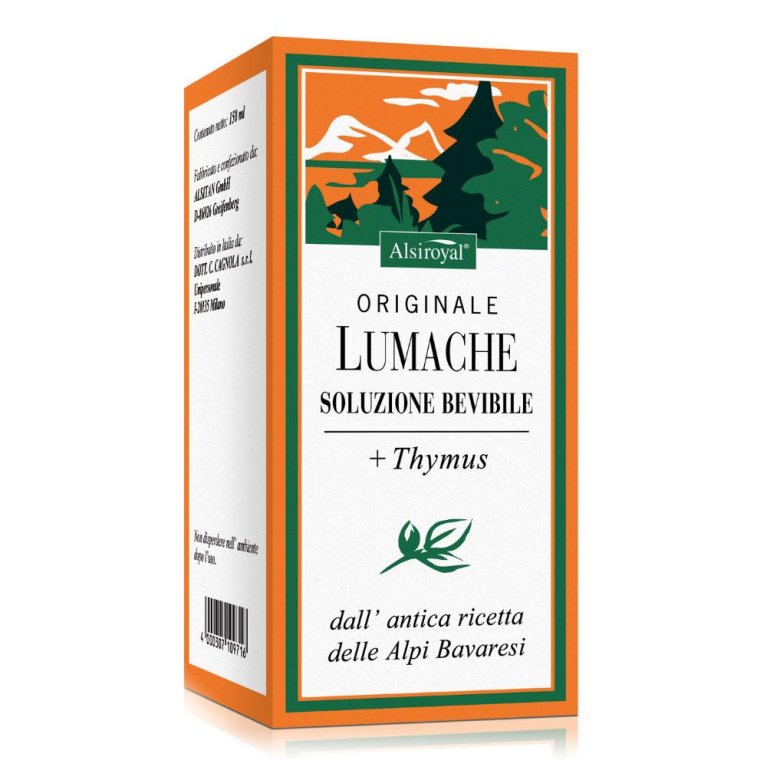 SCIROPPO LUMACHE ORIGIN 150ML