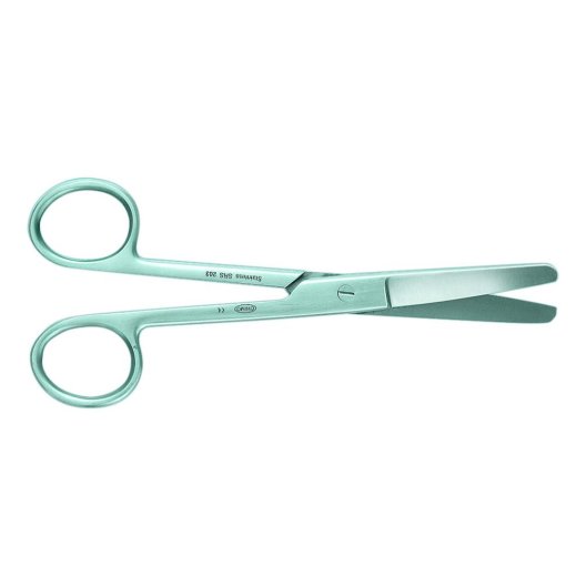 FORBICI RETTA PUNTA TONDA 14CM FORBICI RETTA PUNTA TONDA 14CM