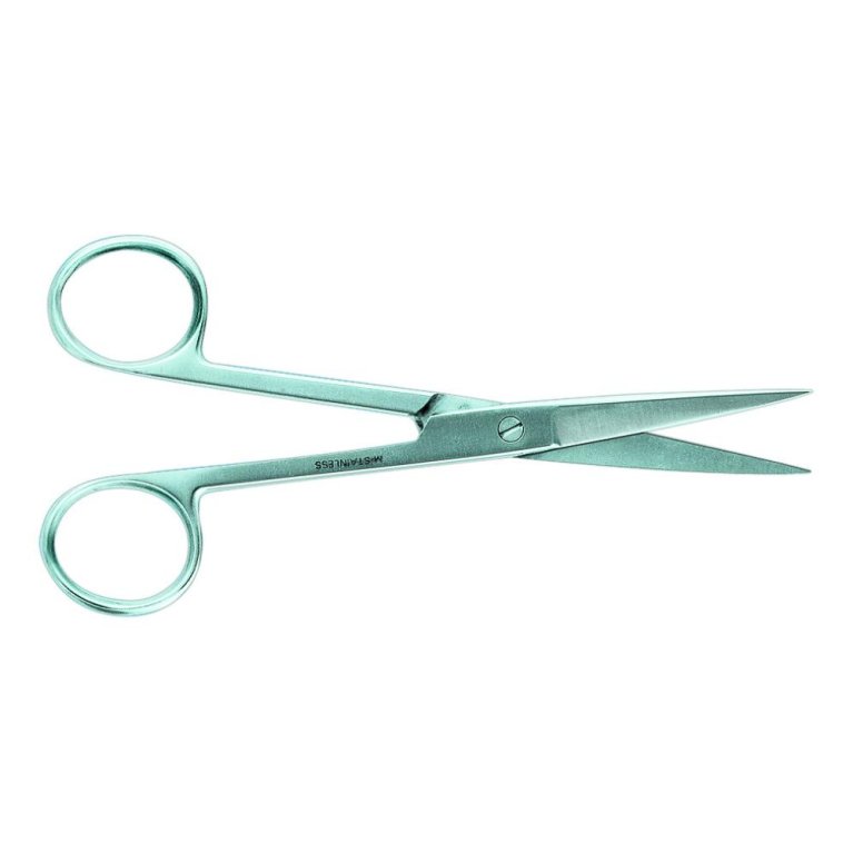 FORBICI RETTA PUNTE ACUTE 14CM FORBICI RETTA PUNTE ACUTE 14CM