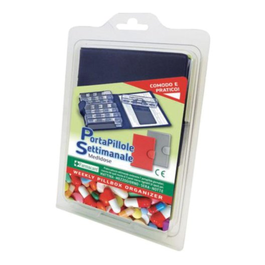 PORTAPILLOLE SETT MEDIDOS BLU PORTAPILLOLE SETT MEDIDOS BLU