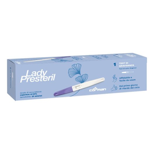 Test di gravidanza classico Lady Presteril 1 pezzo