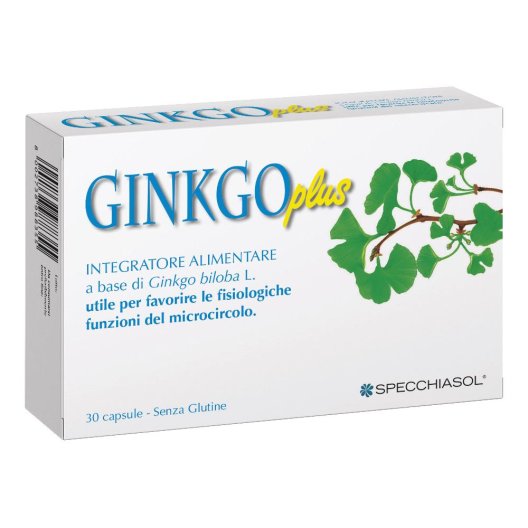 GINKGO PLUS 30CPS "SPECCHIASOL GINKGO PLUS 30CPS "SPECCHIASOL