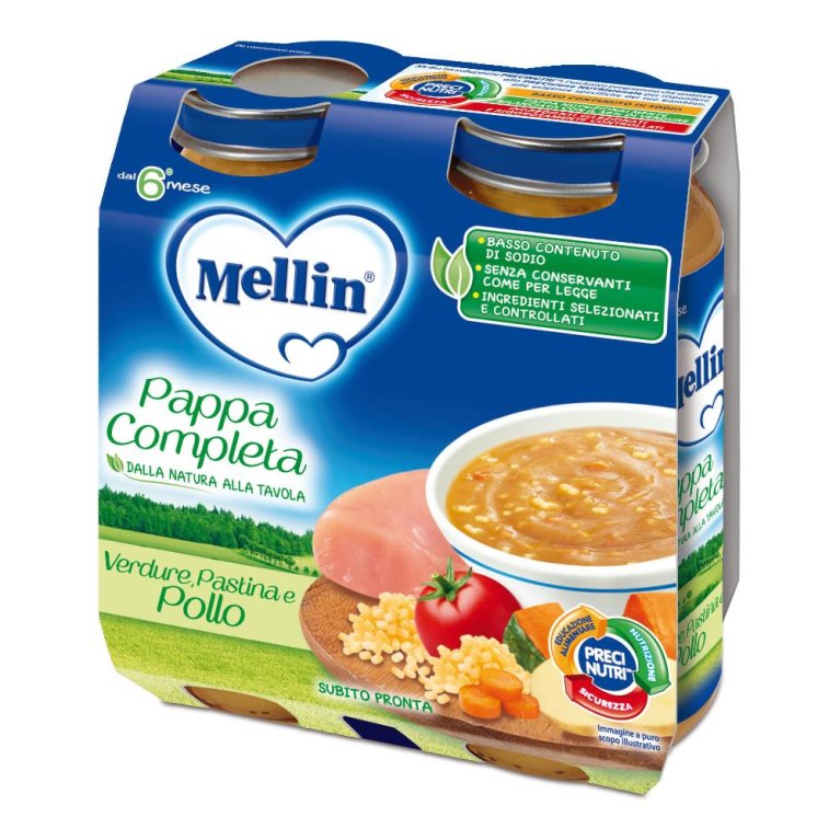 MELLIN PAPPA COMPL POLLO2X250G MELLIN PAPPA COMPL POLLO2X250G