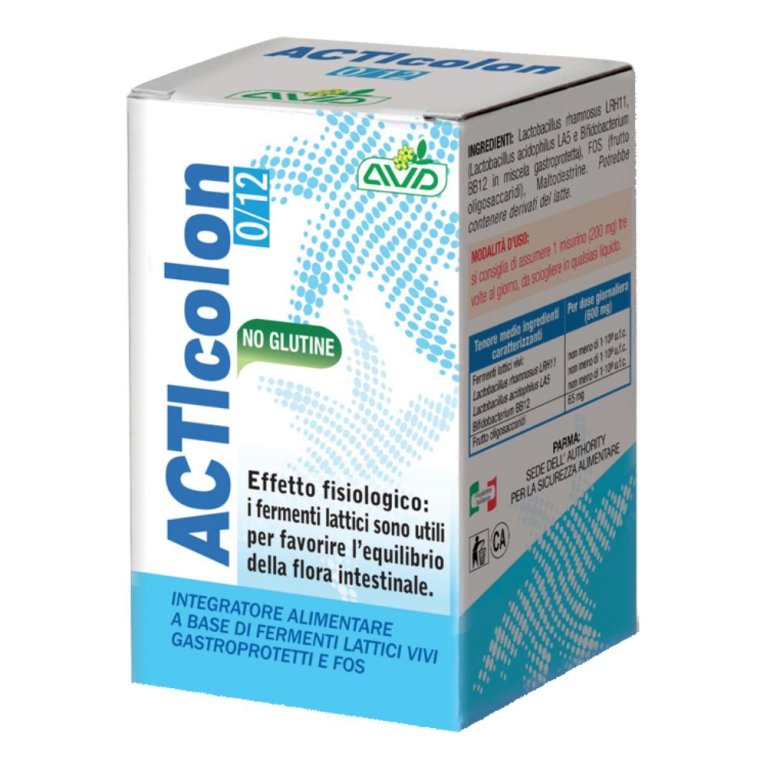 ACTICOLON 0/12 POLV 20G AVD ACTICOLON 0/12 POLV 20G AVD