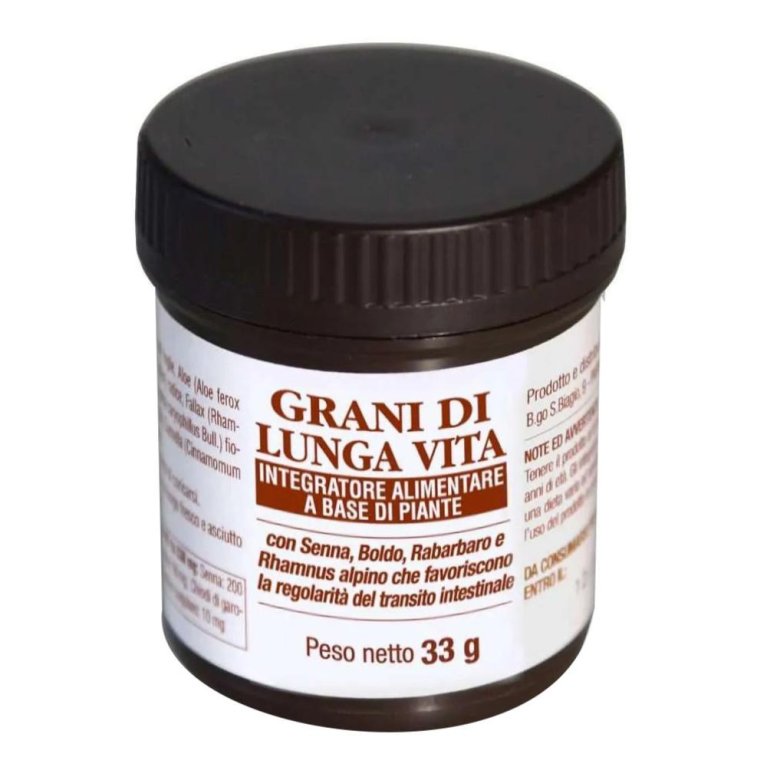 GRANI DI LUNGA VITA 33G GRANI DI LUNGA VITA 33G