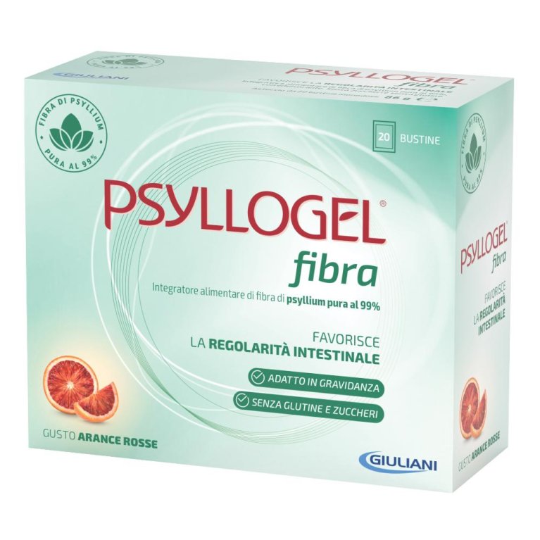 Psyllogel Fibra Arancia Rossa - 20 Bustine