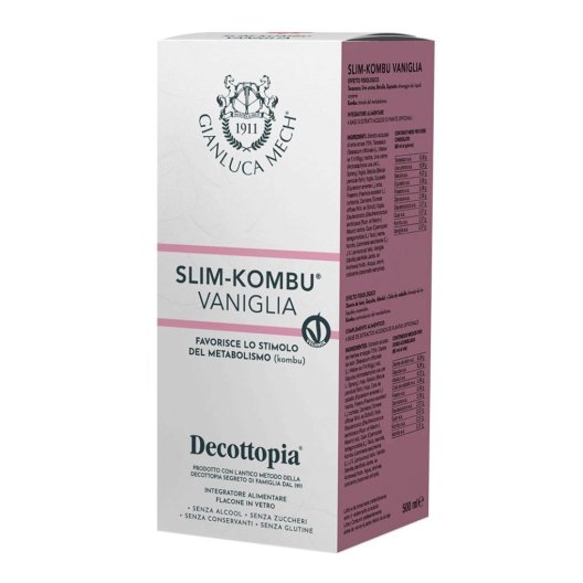 SLIM KOMBU VANIGLIA 500ML SLIM KOMBU VANIGLIA 500ML