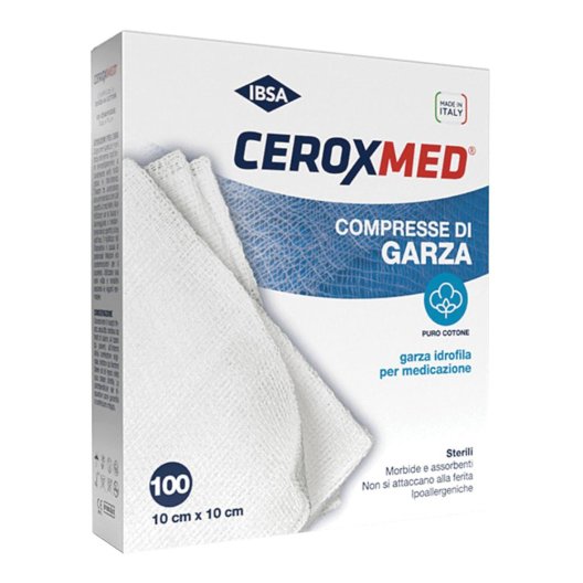 GARZA CEROXMED 10X10CM 100PZ GARZA CEROXMED 10X10CM 100PZ