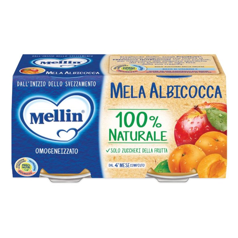 MELLIN OMOG MELA ALB 2X100G MELLIN OMOG MELA ALB 2X100G