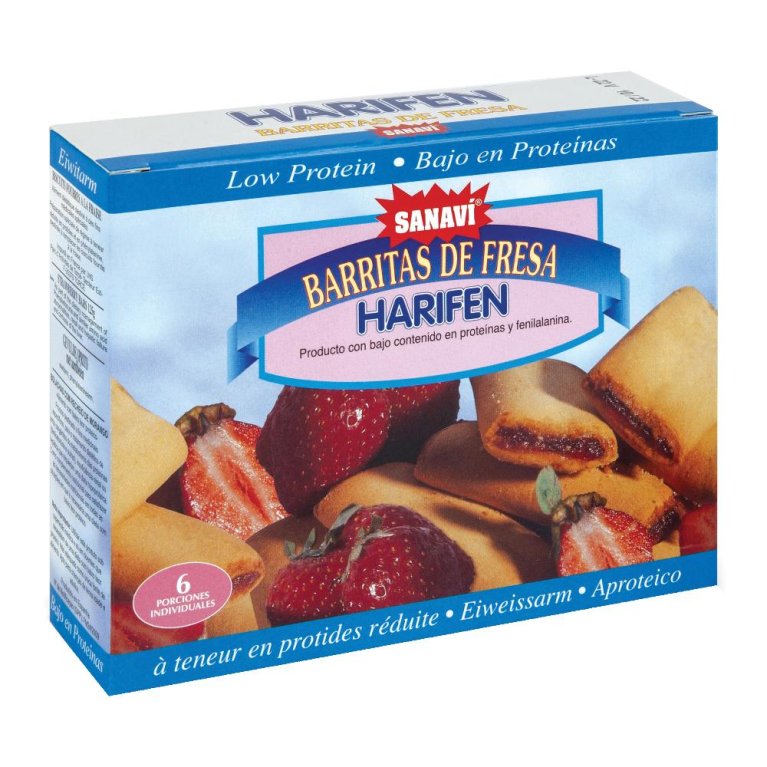 HARIFEN SNACK FRAGOLA 125G HARIFEN SNACK FRAGOLA 125G