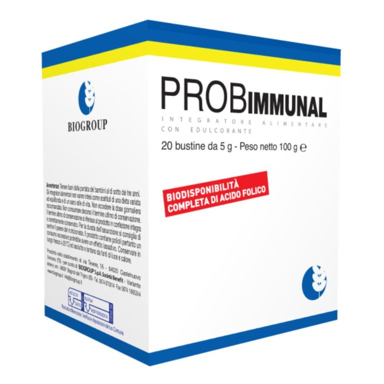 PRO B IMMUNAL 20 BST 5GR BG PRO B IMMUNAL 20 BST 5GR BG