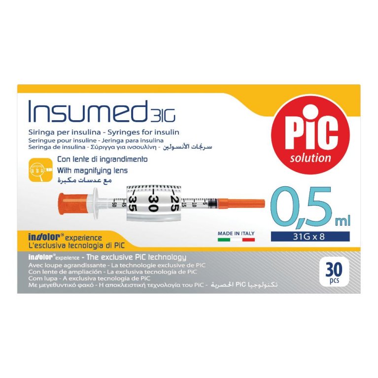 PIC SIR INS 0,5 G31X8 30PZ PIC SIR INS 0,5 G31X8 30PZ