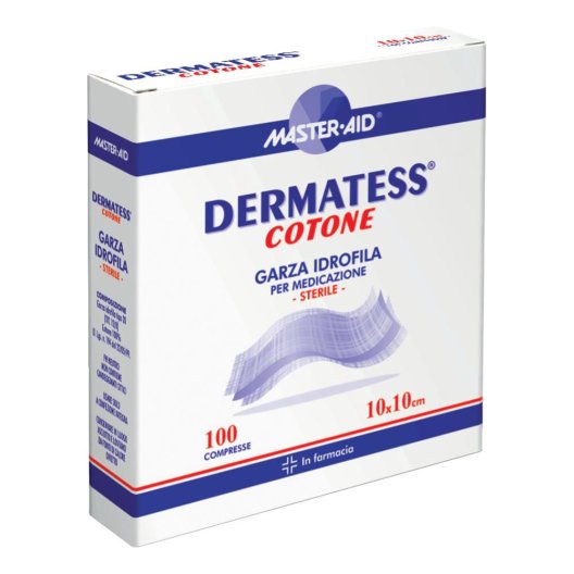 DERMATESS COT GARZA 10X10 100P DERMATESS COT GARZA 10X10 100P