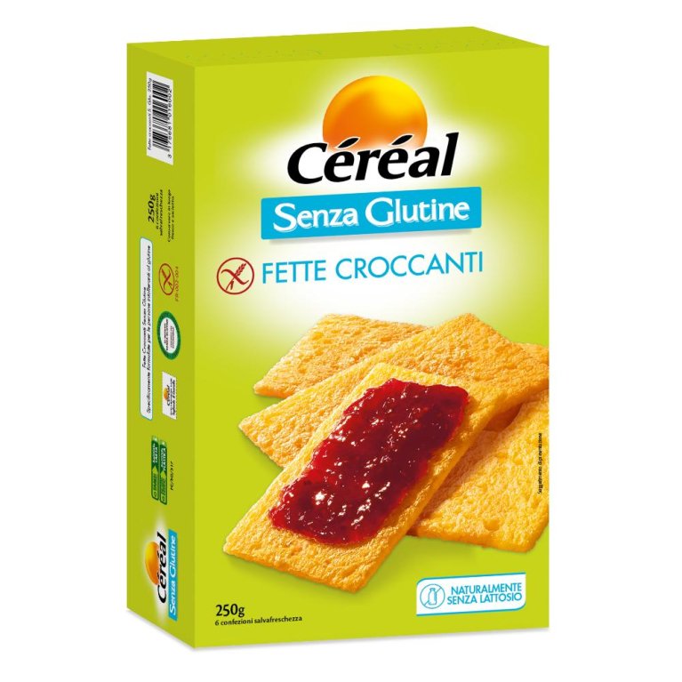 CEREAL FETTE CROC S/GLUT 250G