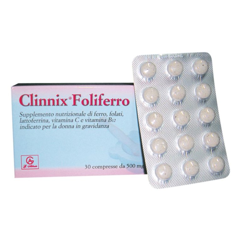 CLINNIX FOLIFERRO 30CPR CLINNIX FOLIFERRO 30CPR