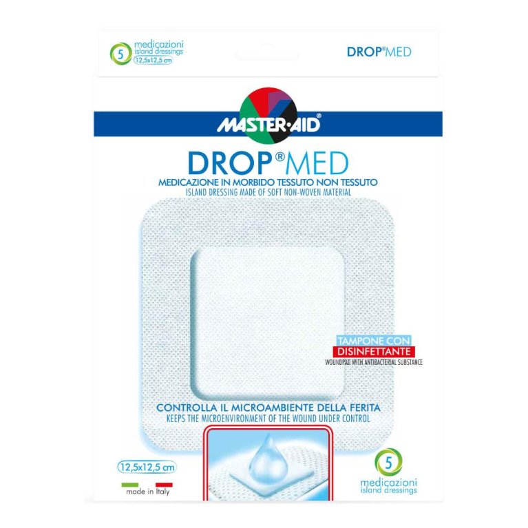 M-AID DROP MED 12,5X12,5 5P