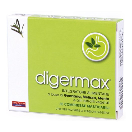 DIGERMAX 30CPR MASTICABILI DIGERMAX 30CPR MASTICABILI