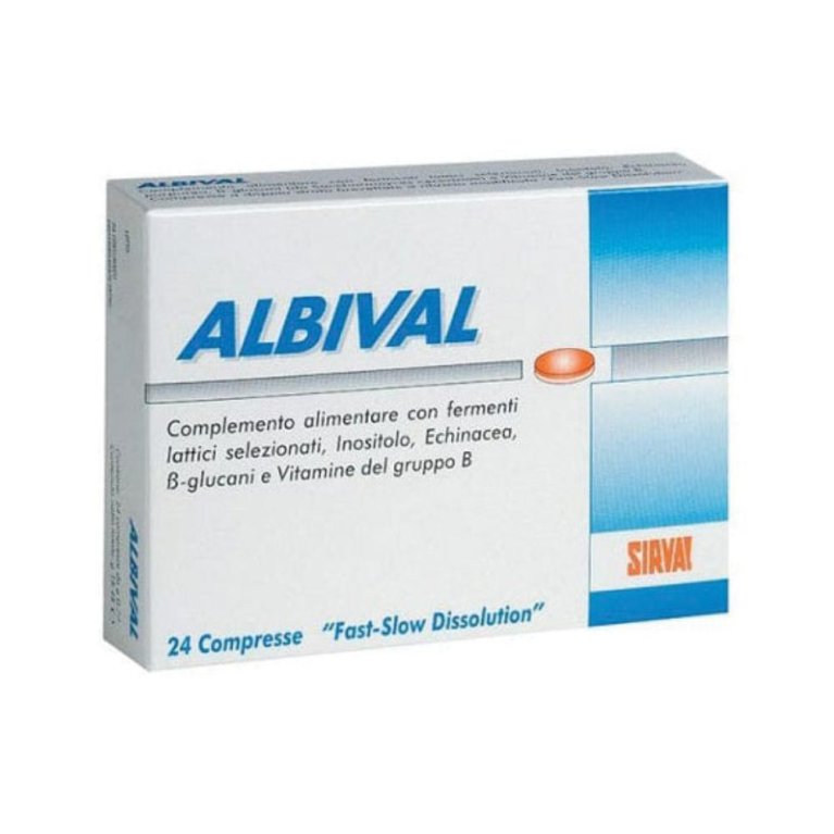 ALBIVAL PROBIOTICO 24CPR