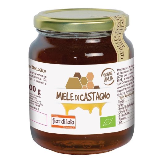 MIELE DI CASTAGNO BIO 500G MIELE DI CASTAGNO BIO 500G