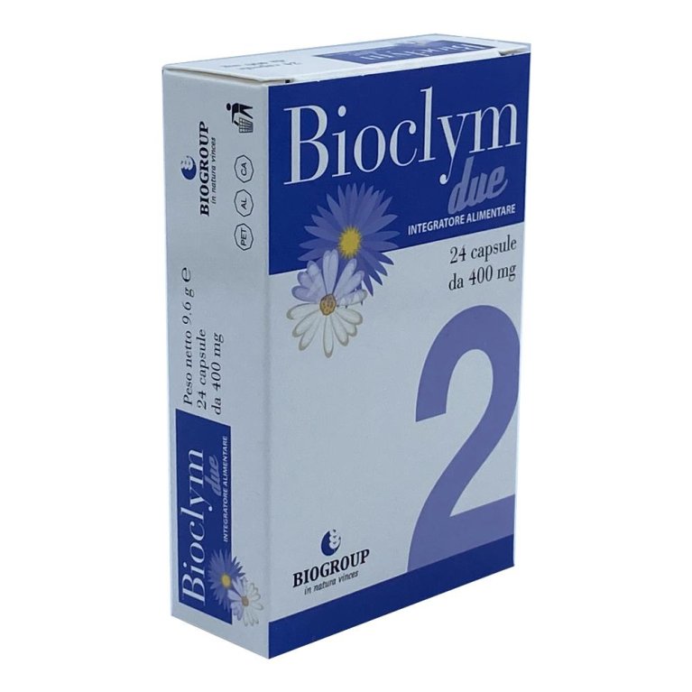BIOCLYM DUE 24CPS 400MG BG
