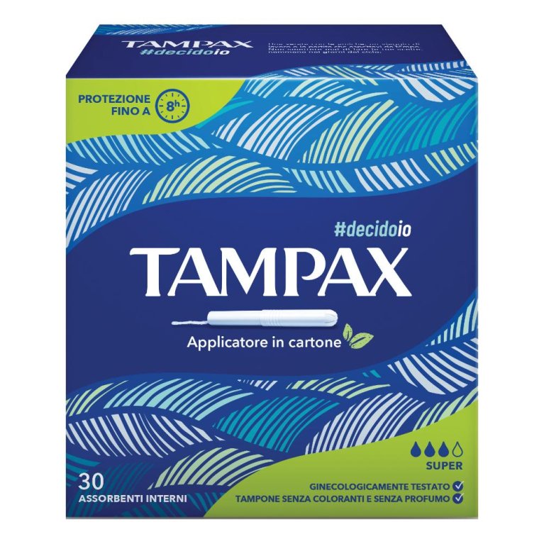 TAMPAX BLUE BOX SUPER 30PZ TAMPAX BLUE BOX SUPER 30PZ