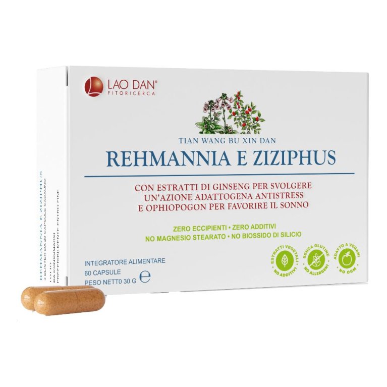 REHMANNIA ZIZIPHUS 60CPR BLIS