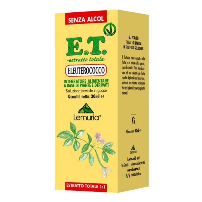 ELEUTEROCOCCO E.T. 30ML ELEUTEROCOCCO E.T. 30ML