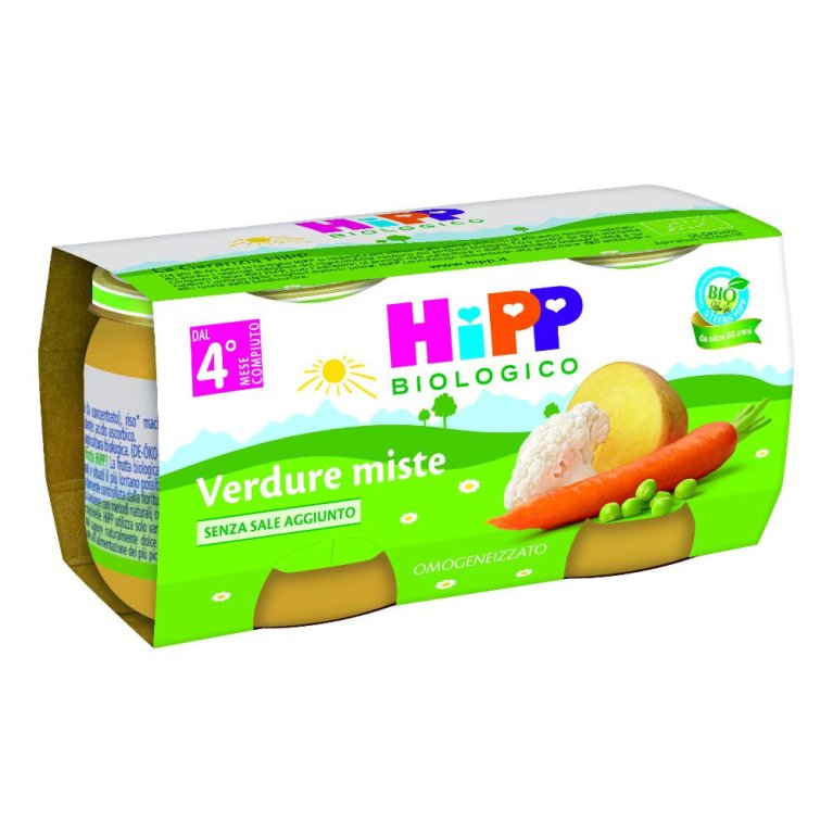 HIPP BIO OMOG VERDURE MIS 2X80 HIPP BIO OMOG VERDURE MIS 2X80
