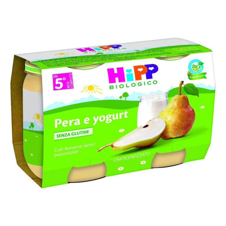 HIPP BIO OMOG PERA/YOGURT2X125 HIPP BIO OMOG PERA/YOGURT2X125