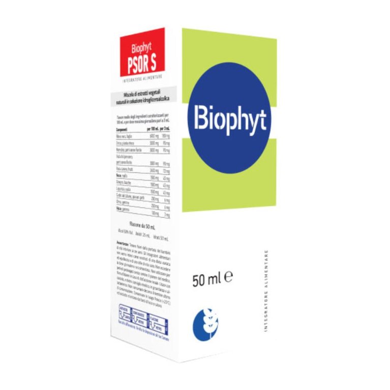 BIOPHYT PSOR S 50ML BIOGROUP BIOPHYT PSOR S 50ML BIOGROUP