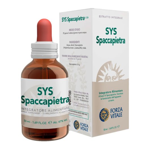SYS SPACCAPIETRA GOCCE 50ML SYS SPACCAPIETRA GOCCE 50ML