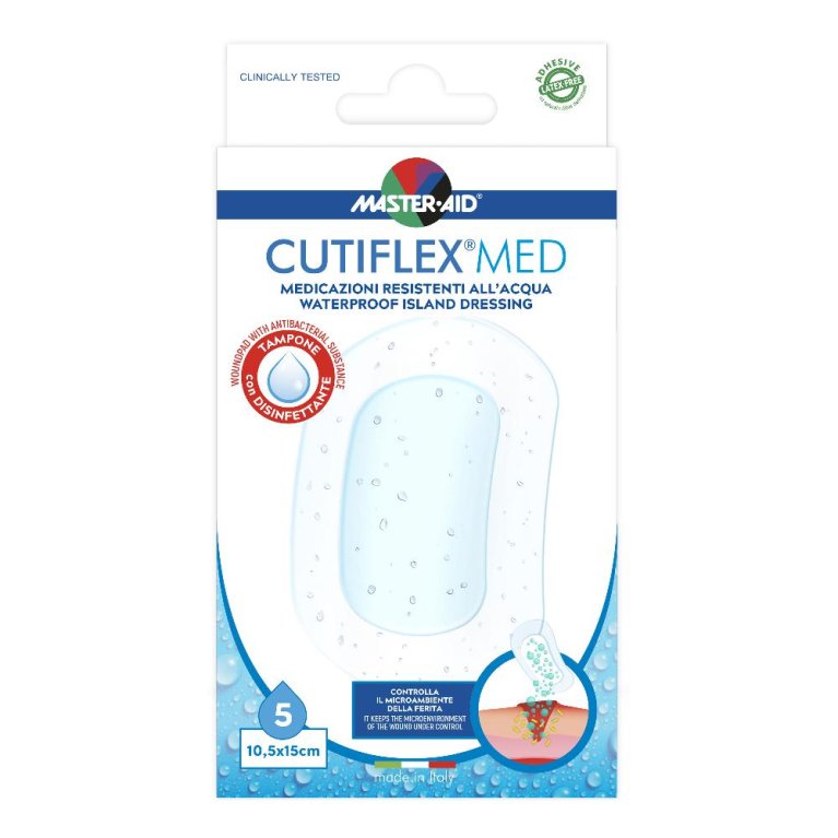 M-AID CUTIFLEXMED 10,5X15CM 5P