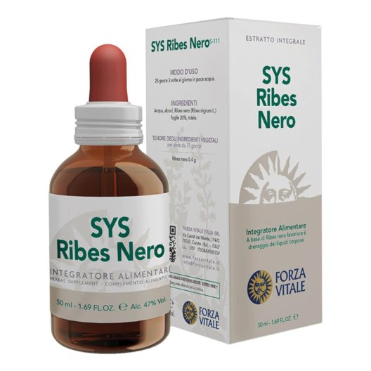 SYS RIBES NERO GOCCE 50ML SYS RIBES NERO GOCCE 50ML