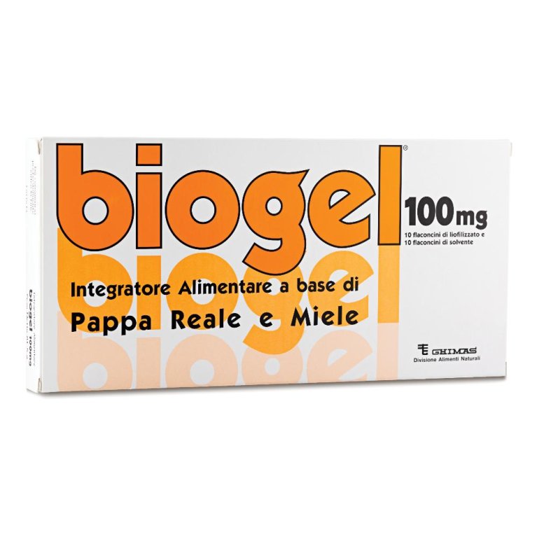 BIOGEL 100 MG 10FLAC+10FLAC BIOGEL 100 MG 10FLAC+10FLAC