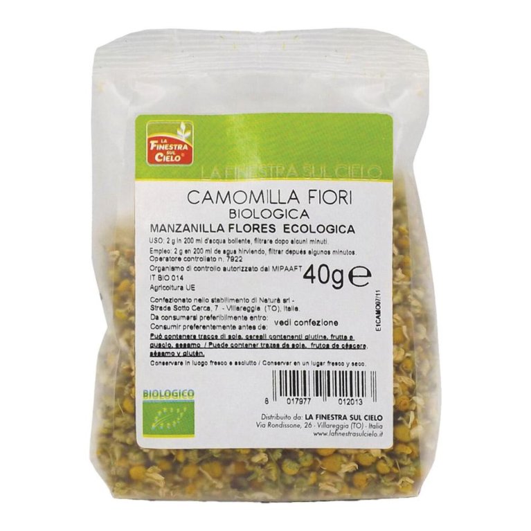 CAMOMILLA FIORI INTERI BIO 40G