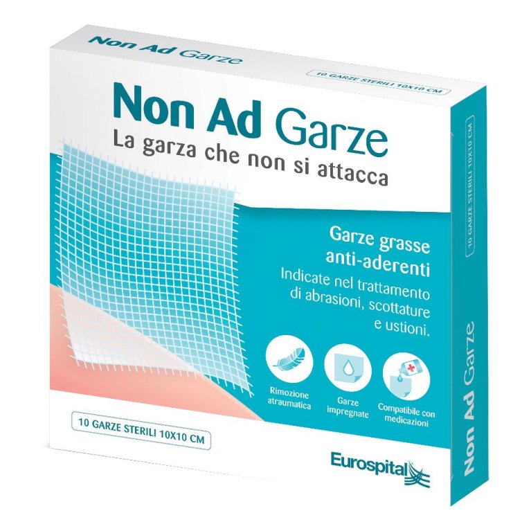 GARZA PARAFF NON AD 10X10 10PZ GARZA PARAFF NON AD 10X10 10PZ