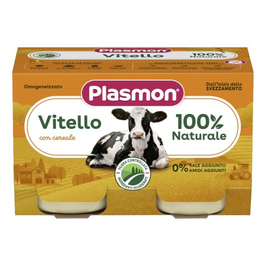 PLASMON*OM VITELLO 2 X 120G