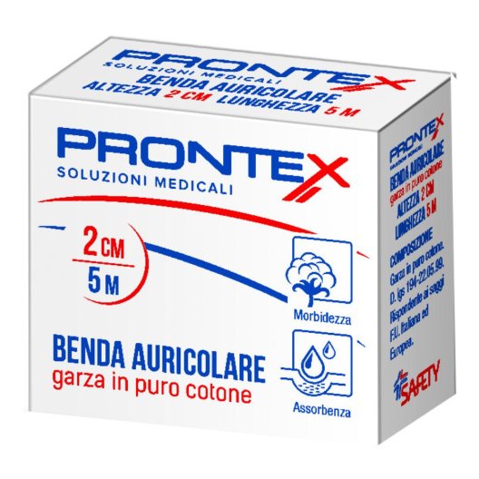 BENDA PRONTEX AURICOLARE 2CM BENDA PRONTEX AURICOLARE 2CM