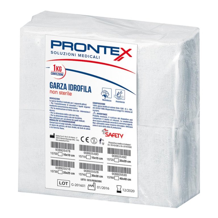 GARZA PRONTEX 15X15CM 1KG GARZA PRONTEX 15X15CM 1KG