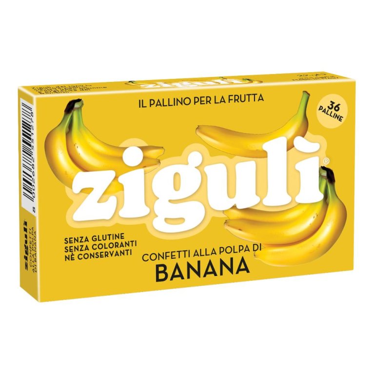 ZIGULI BANANA 36PALLINE 22G ZIGULI BANANA 36PALLINE 22G