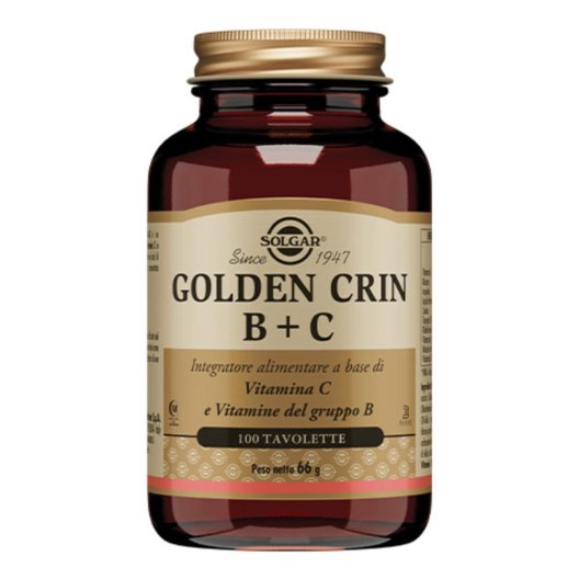 GOLDEN CRIN B+C 100 CPS SOLGAR