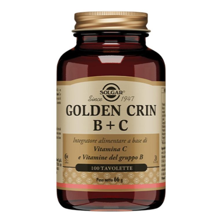 GOLDEN CRIN B+C 100 CPS SOLGAR