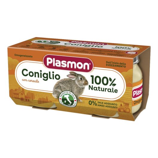 PLASMON*OM CONIGLIO 2X80G