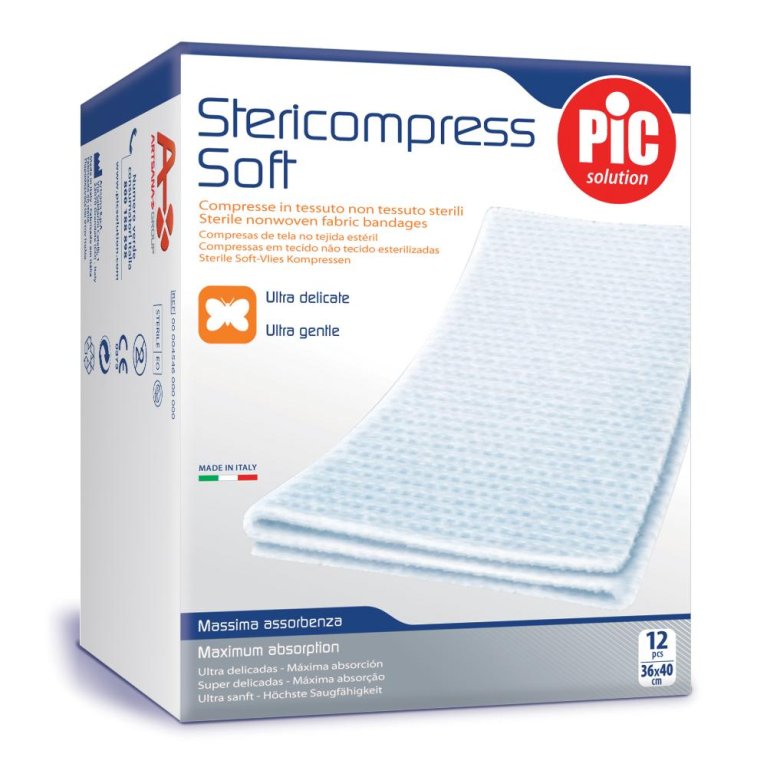 GARZA TNT PIC 10X10 25PZ FUSTE GARZA TNT PIC 10X10 25PZ FUSTE