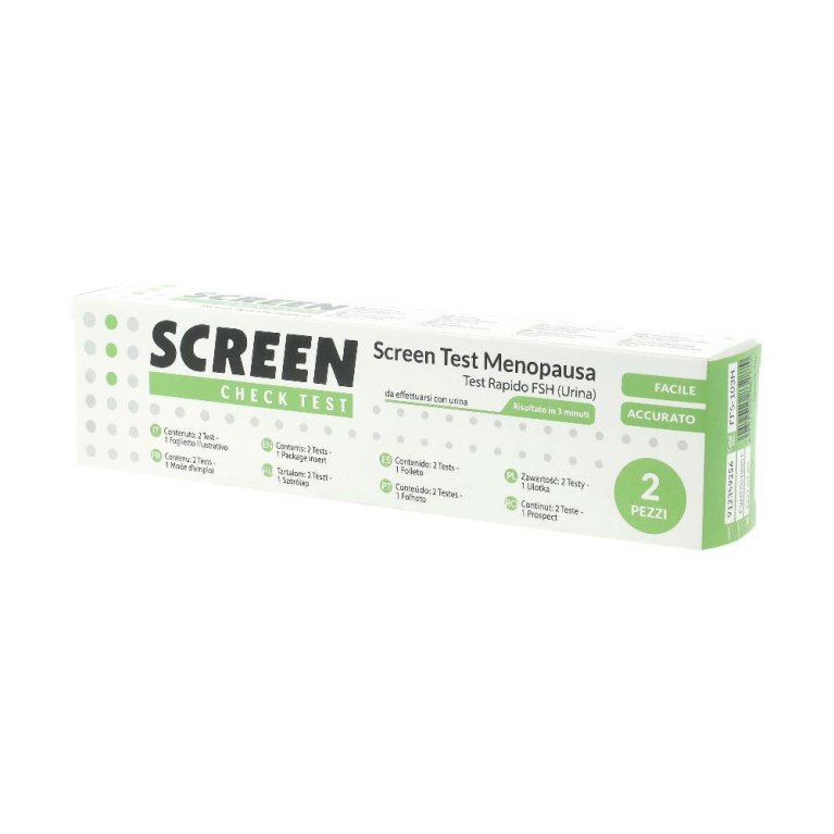 SCREEN TEST MENOPAUSA/FSH 2PZ SCREEN TEST MENOPAUSA/FSH 2PZ